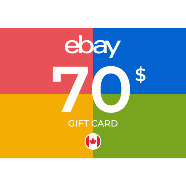 eBay Gift Card 70 CAD Key