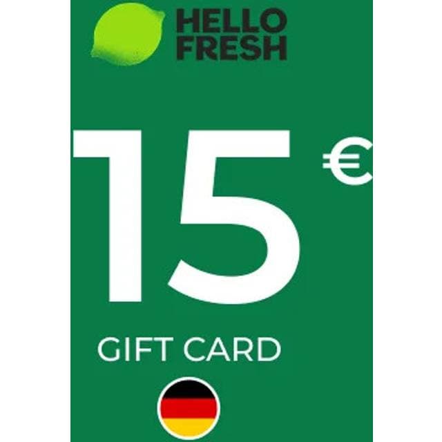 HelloFresh Gift Card 15 EUR