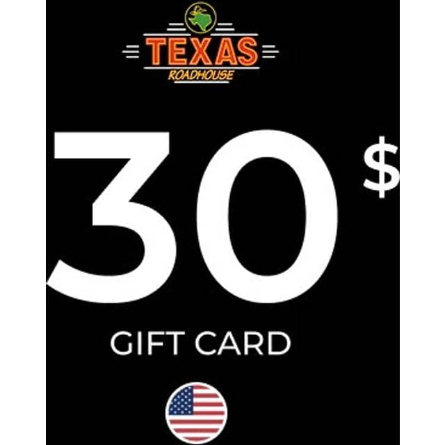 Texas Roadhouse Gift Card 30 USD