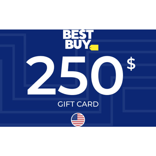 Best Buy Gift Card 250 USD