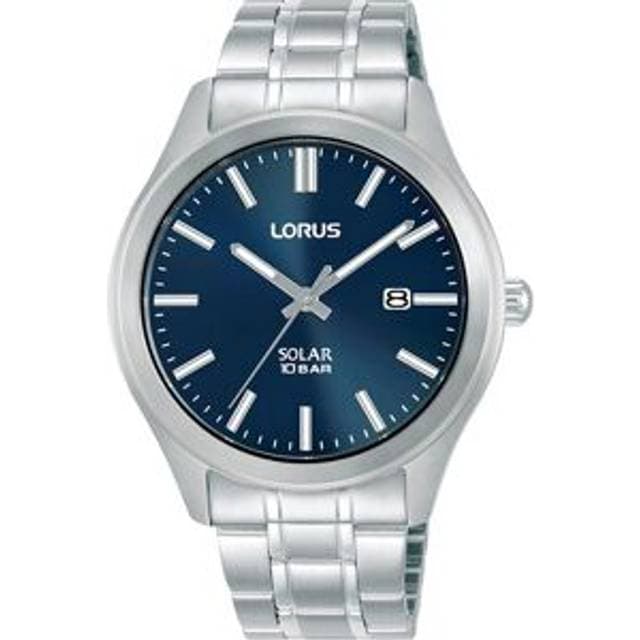 Lorus Mens 100m Classic Blue Solar 40mm