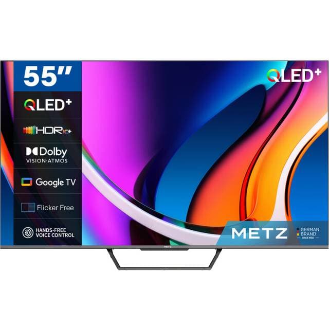 Metz 55 Fladskærms TV QLED 4K
