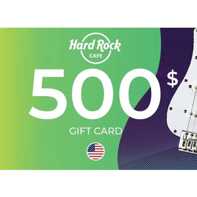 Hard Rock Cafe Gift Card 500 USD