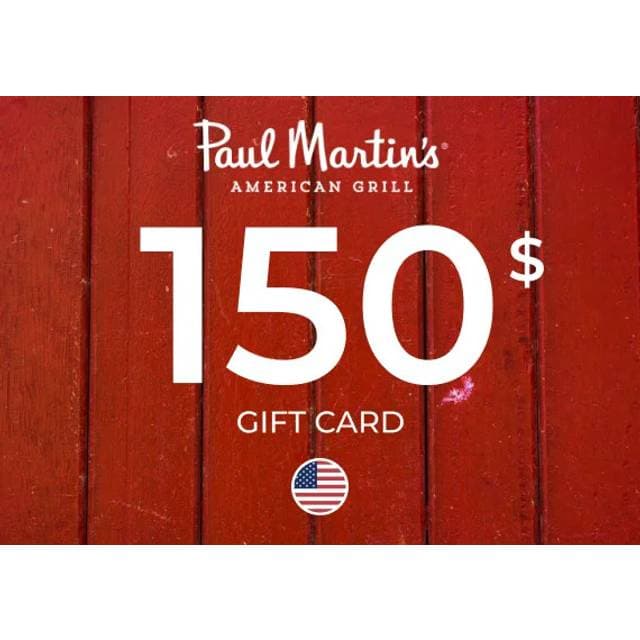 American Grill Gift Card 150 USD