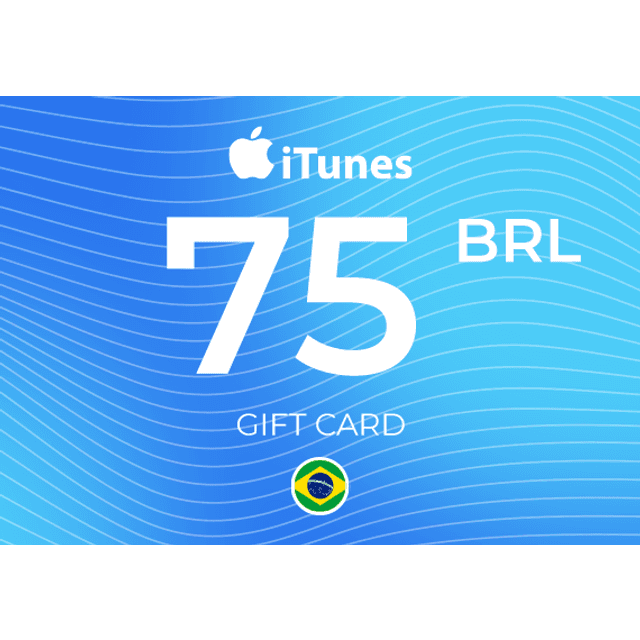 iTunes Gift Card 75 BRL Key Brazil
