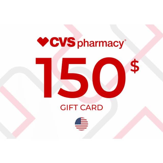 CVS Pharmacy Gift Card 150 USD