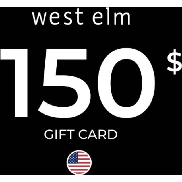 West Elm Gift Card 150 USD