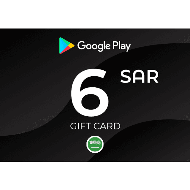 Play Gift Card 6 SAR Key