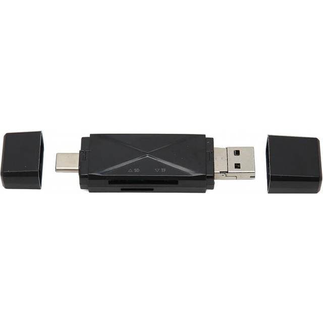 Ultra Slim Dual Slot Storage Card Reader