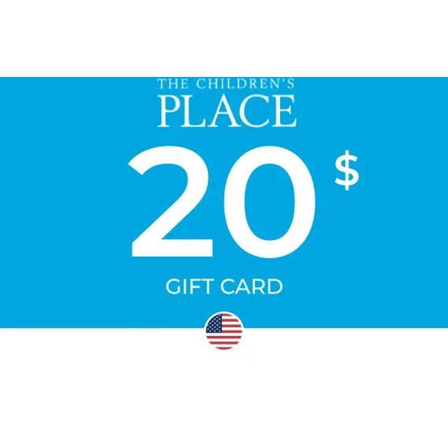 Childrens Place Gift Card 20 USD