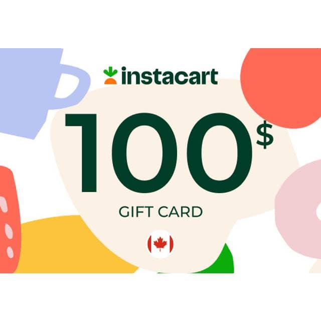 Instacart Gift Card 100 CAD