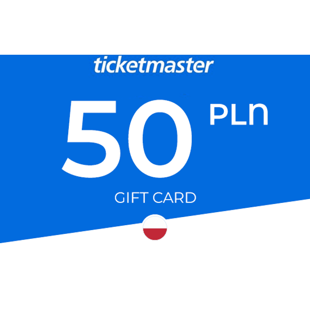 Ticketmaster Gift Card 50 PLN