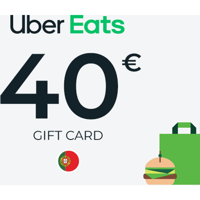 Uber Eats Gift Card 40 EUR
