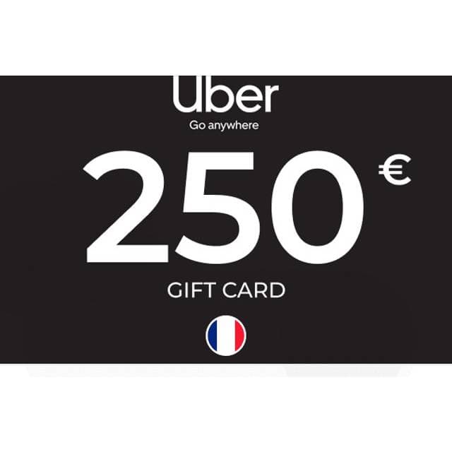 Uber Gift Card 250 EUR