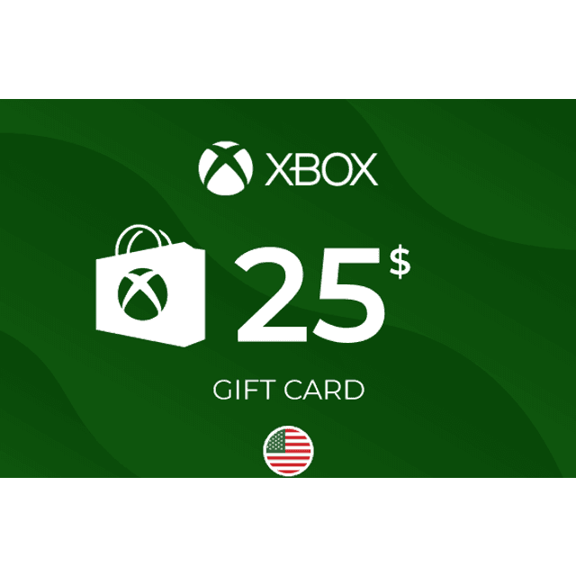 Xbox Live Gift Card 25 USD