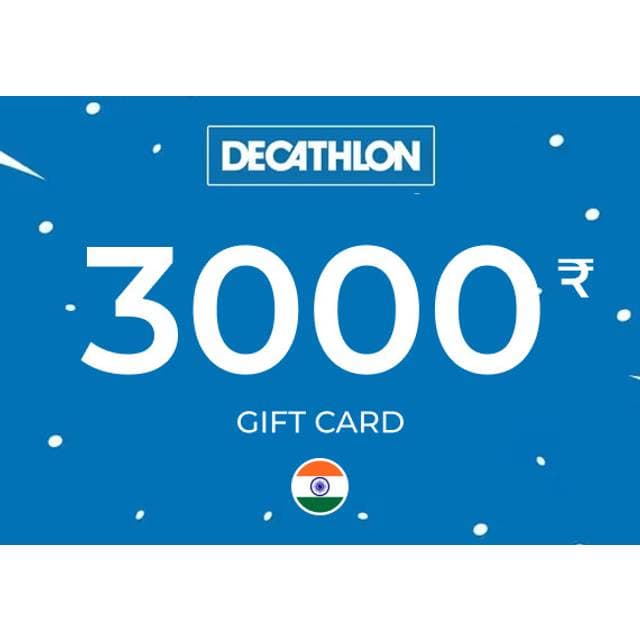 Decathlon Gift Card 3000 INR