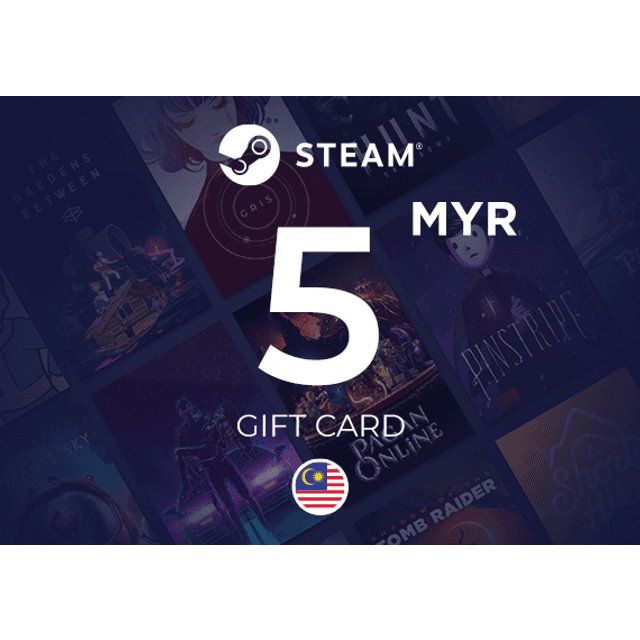 Steam Wallet Gift Card 5 MYR