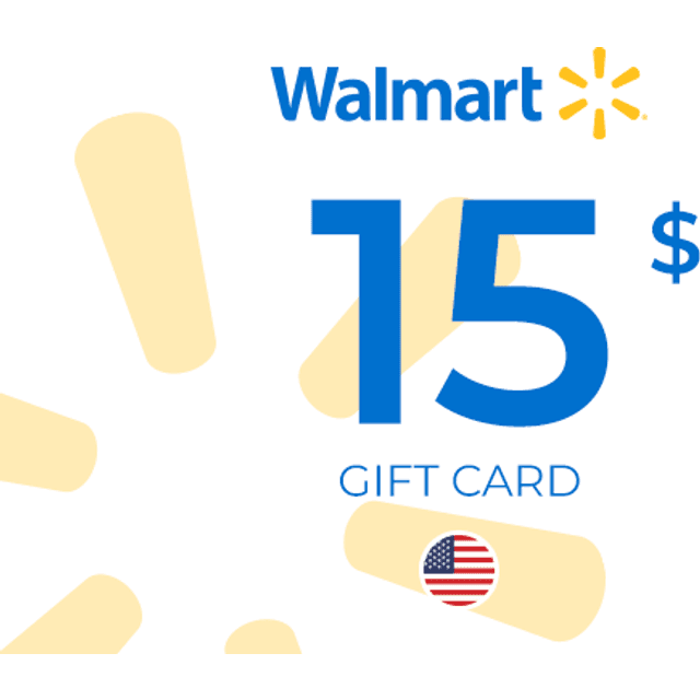 Walmart Gift Card 15 USD