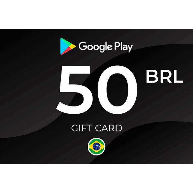 Google Play Gift Card 50 BRL Key Brazil