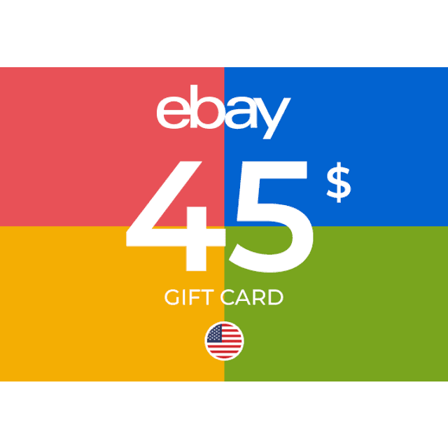 eBay Gift Card 45 USD