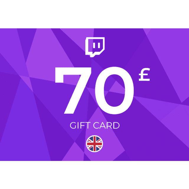 Twitch Gift Card 70 GBP