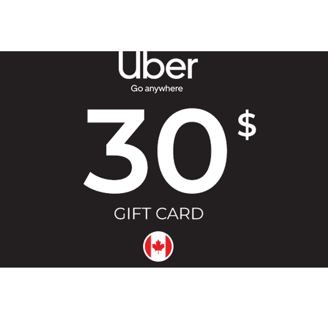 Uber Gift Card 30 CAD Key
