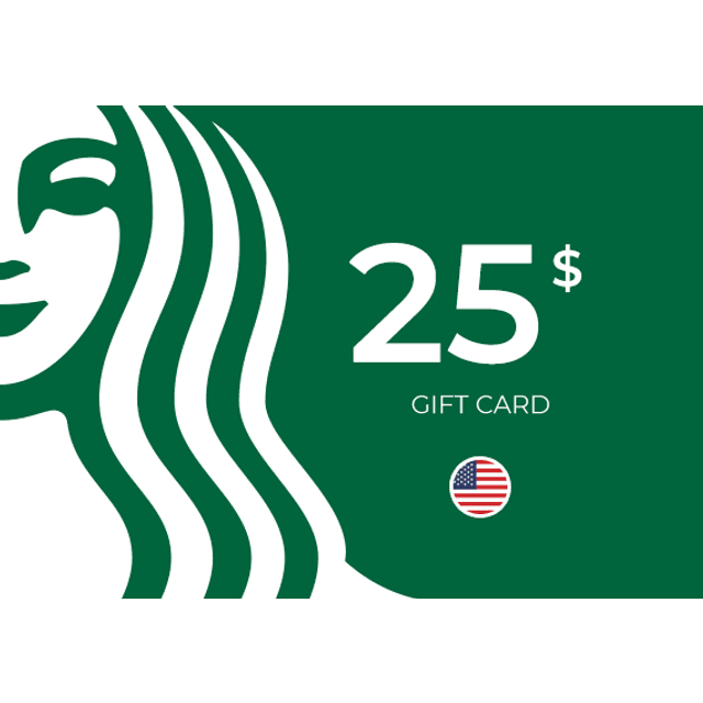 Starbucks Gift Card 25 USD