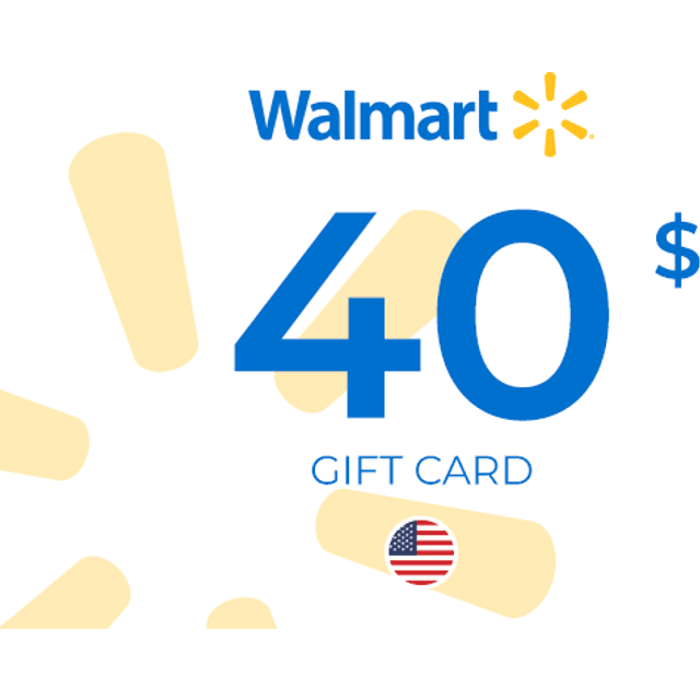 Walmart Gift Card 40 USD