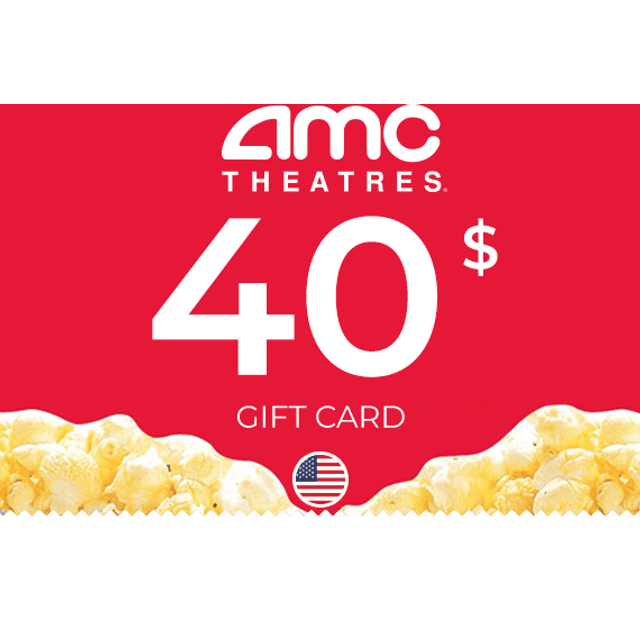 AMC Theatres Gift Card 40 USD