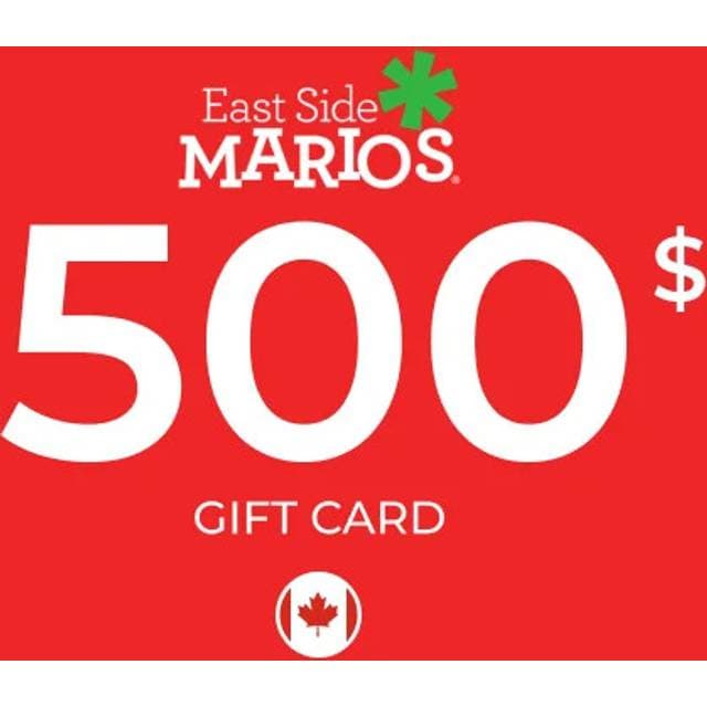 East Side Mario's Gift Card 500 CAD