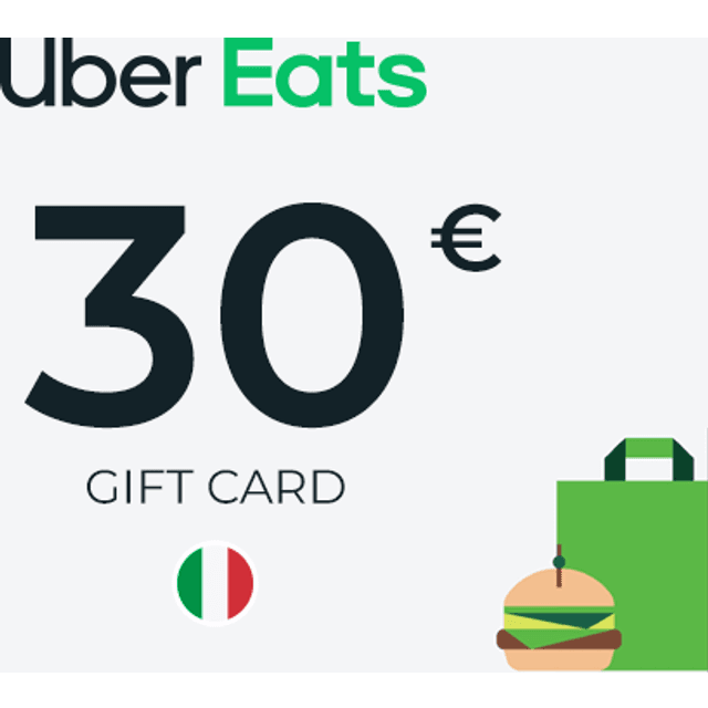 Uber Eats Gift Card 30 EUR
