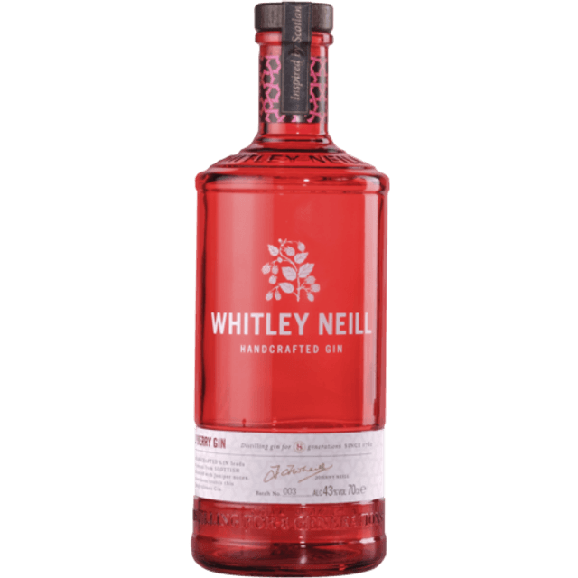 Whitley Neill Raspberry 41.3% 70 cl