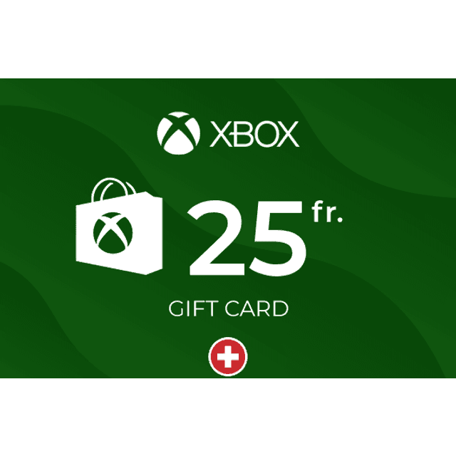 Xbox Live Gift Card 25 CHF