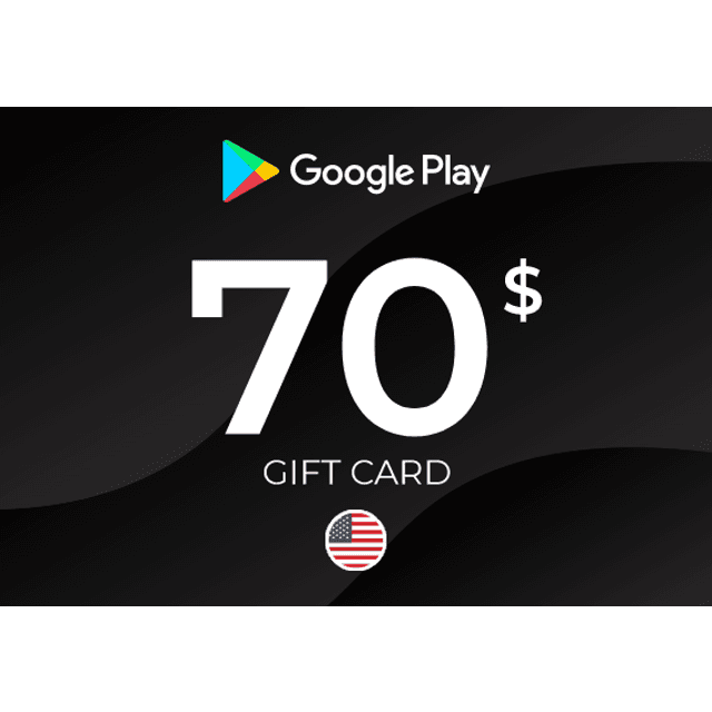 Google Play Gift Card 70 USD