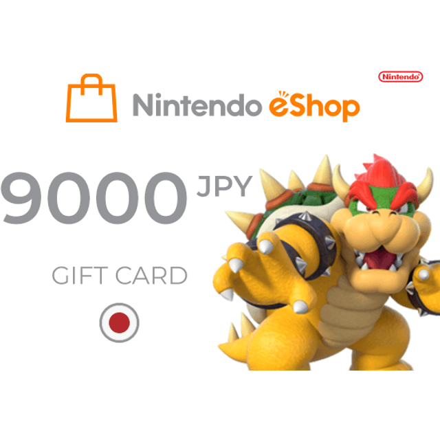 Nintendo eShop Card 9000 JPY