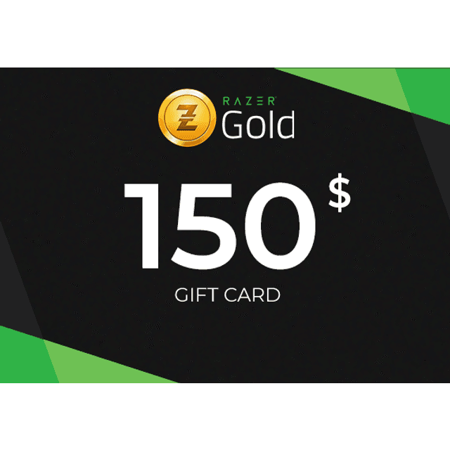 Razer Gold Gift Card 150 USD