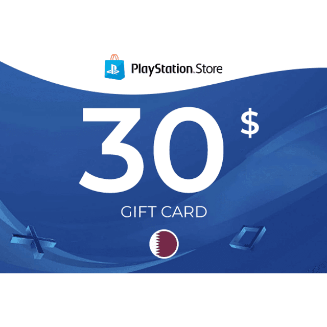 PlayStation Gift Card 30 USD QATAR