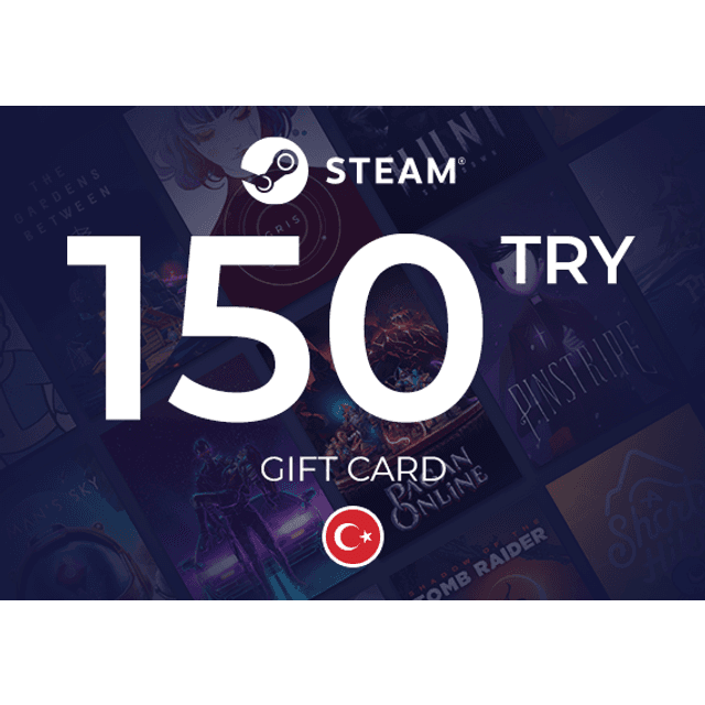 Steam Wallet Gift Card 150 TRY Key Turkey