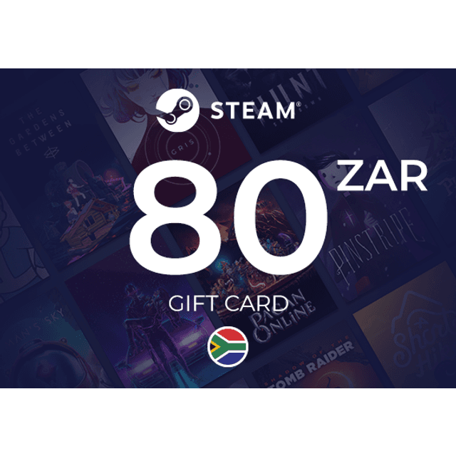 Steam Wallet Gift Card 80 ZAR