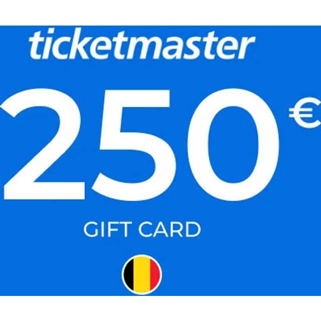 Ticketmaster Gift Card 250 EUR