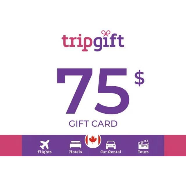 TripGift Card 75 CAD Key