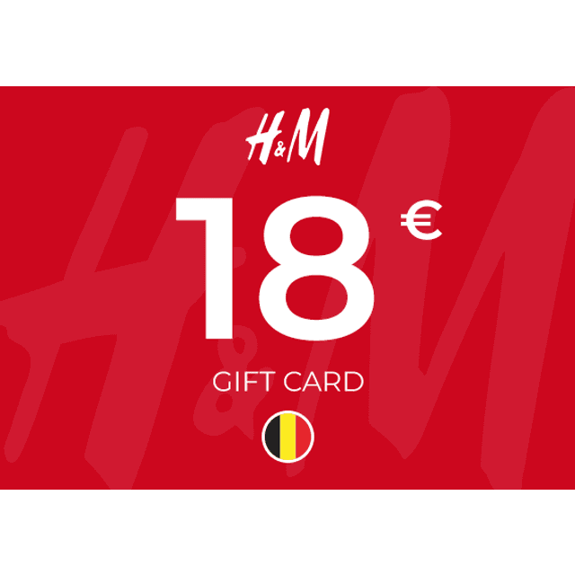 Gift Card 18 EUR Key Belgium
