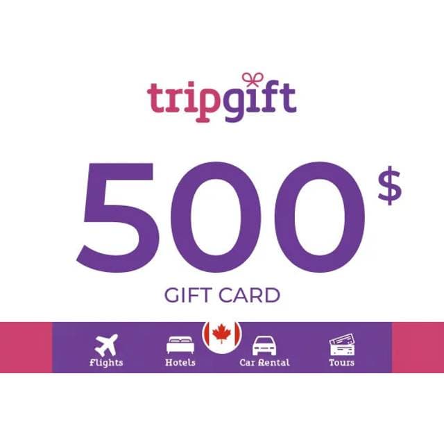 TripGift Card 500 CAD