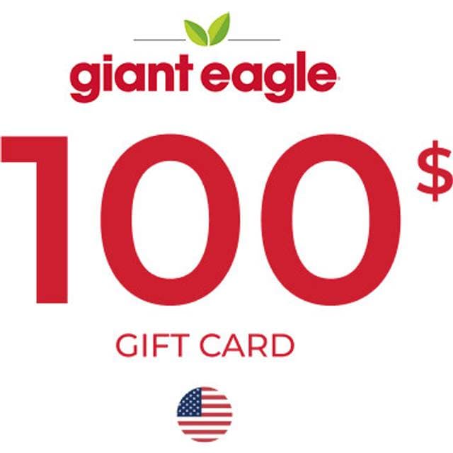 Giant Eagle Gift Card 100 USD