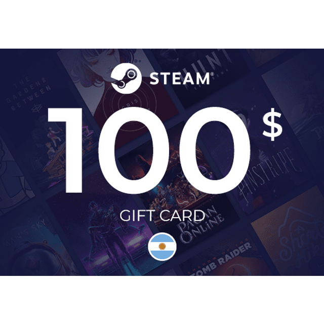 Steam Wallet Gift Card 100 USD