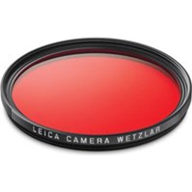 Leica Slim Filter Red E49 Black