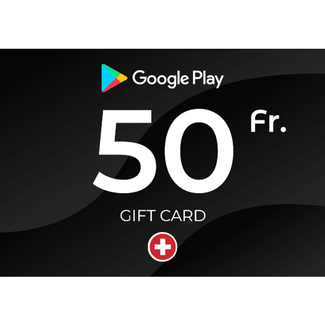 Google Play Gift Card 50 CHF