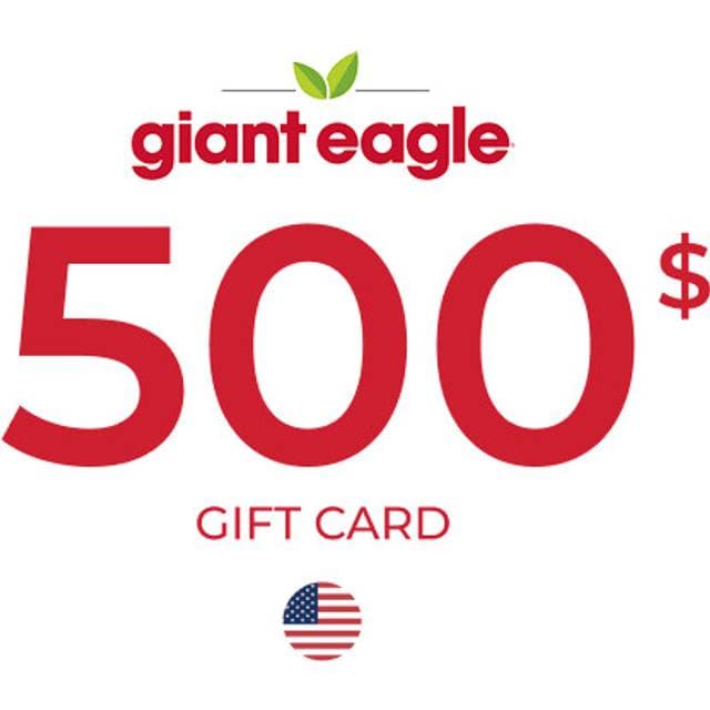 Giant Eagle Gift Card 500 USD