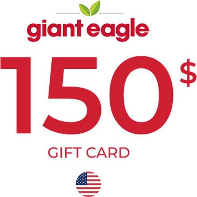 Giant Eagle Gift Card 150 USD