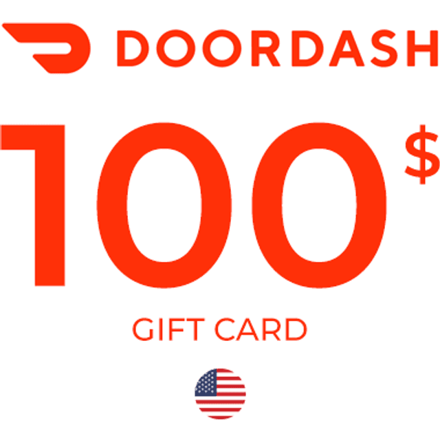 DoorDash Gift Card 100 USD